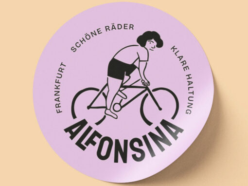 Alfonsina – Brand Identity per un Bike Shop a Francoforte